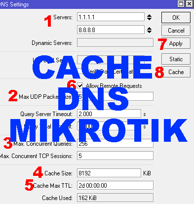 Como Configurar Cache DNS Mikrotik! Internet mais rápida.